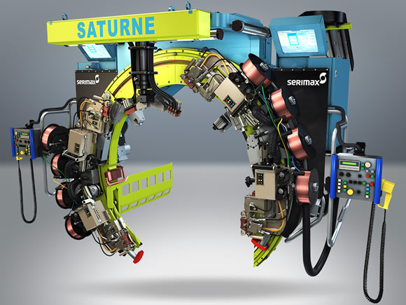 Machines-outils Sérimax illustrés en 3D